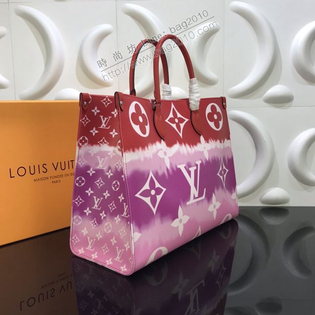 LV包 lv女包 Onthego大號Tote包 LVEscale系列 2020夏季新款 清新海灘意趣購物包 LV購物袋  ydh3480